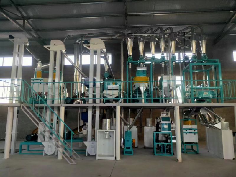 玉米渣，玉米面機(jī)組